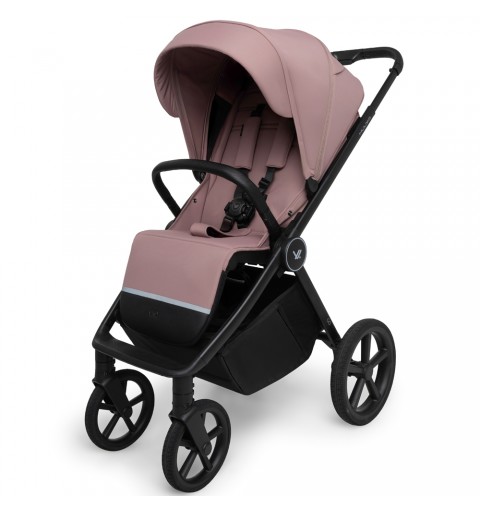 Muuvo Go - kompaktowy, całoroczny wózek spacerowy do 22 kg | Lilac